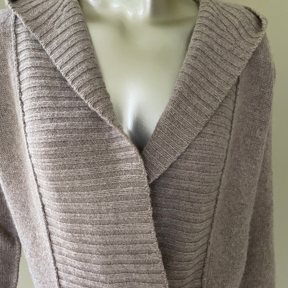 Vince Alpaca Cashmere Blend Sweater Hoody - Picture 2 of 10